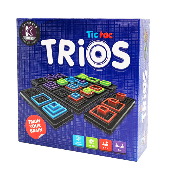 Trios: Το επιτραπέζιο που κάνει την τρίλιζα πιο tricky από ποτέ!